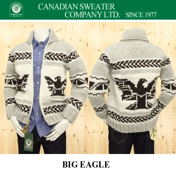 カウチンセーター（CANADIAN SWEATER)のEAGLE、鷲 柄の専門販売サイト