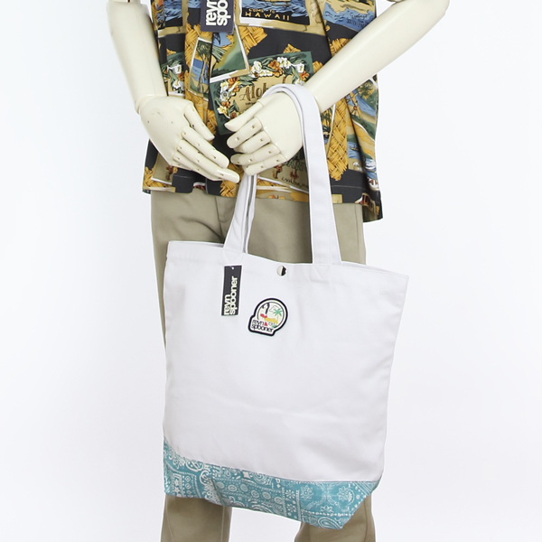 レインスプーナー(REYN SPOONER)のトートバッグ、aloha Banadana