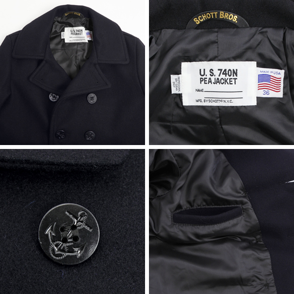 SCHOTT-740N 7118-87 753US スリムフィットモデル、ショットの