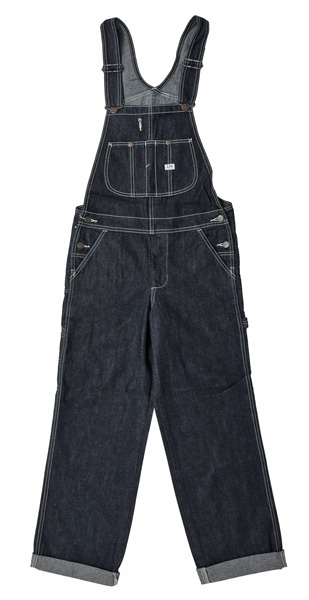 Lee ミスリー DUNGAREES オーバーオール LL0255 伝統的なディテール 定番 600)ワンウォッシュ ジーンズネシ