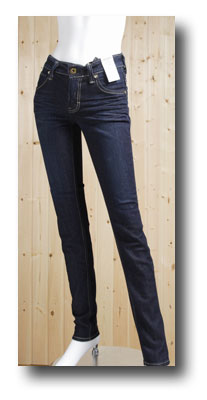 【新品未使用】SOMETHING サムシング NEO-FIT　股上浅め スキニーデニムパンツ/26 SD266-345 心地よく美脚をメイクするヴィーナス・ジーン SOMETHING - サムシング V566 NEO-FIT NOUVEAU セレブスキニー サイズS