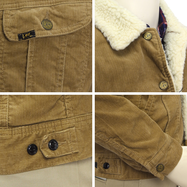 LEE（リー）LT0523 Boa コーデュロイ STORM RIDERS JACKET