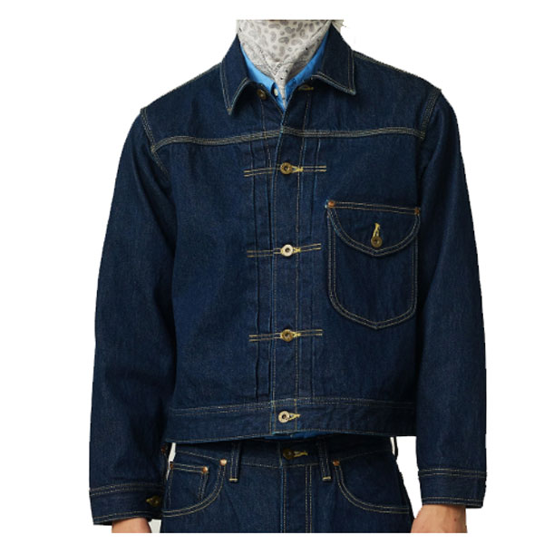 lm9826 136)濃色ユーズド 100周年記念 COW BOY JACKET