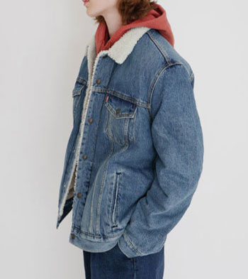 どっかのR 楽天市場】2025年秋冬 Levi's リーバイス 16365 デニム シェルパ ボア