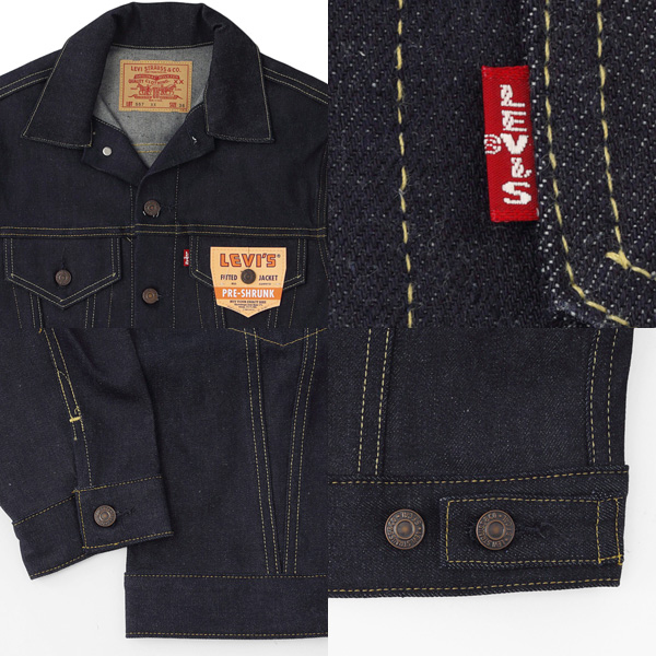 LEVI'S リーバイスの米国製 1962年 70557-0006 バレンシア工場 555 サードモデル デッドストック Gジャン／ジーンズネシ